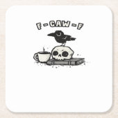 F Caw F Cool Unique Look Kartonnen Onderzetters (Voorkant)