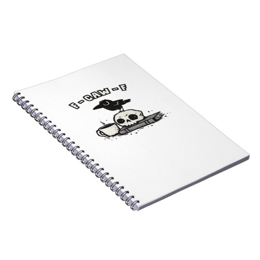 F Caw F Cool Unique Look Notitieboek (Rechterzijde)
