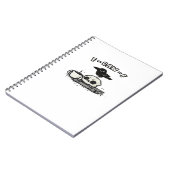 F Caw F Cool Unique Look Notitieboek (Linkerzijde)