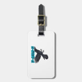 F Caw F Creatieve Casual Stijl Bagagelabel (Voorkant verticaal)