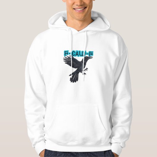 F Caw F Creatieve Casual Stijl Hoodie (Voorkant)