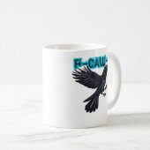 F Caw F Creatieve Casual Stijl Koffiemok (Voorkant rechts)