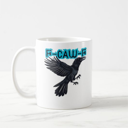 F Caw F Creatieve Casual Stijl Koffiemok (Links)