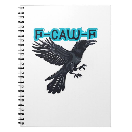 F Caw F Creatieve Casual Stijl Notitieboek (Voorkant)