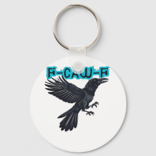 F Caw F Creatieve Casual Stijl Sleutelhanger