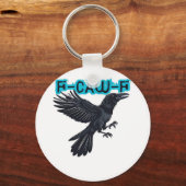 F Caw F Creatieve Casual Stijl Sleutelhanger (Voorkant)