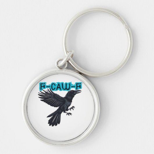 F Caw F creatieve casual stijl Sleutelhanger (Voorkant)