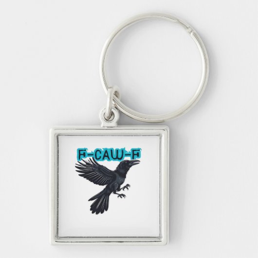 F Caw F creatieve casual stijl Sleutelhanger (Voorkant)