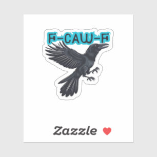F Caw F Creatieve Casual Stijl Sticker