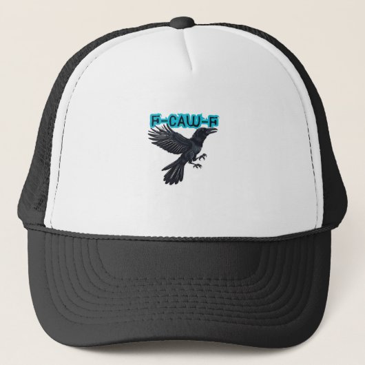 F Caw F Creatieve Casual Stijl Trucker Pet (Voorkant)