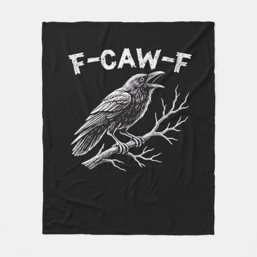 F-Caw-F creatieve stijl Fleece Deken (Voorkant)