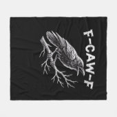 F-Caw-F creatieve stijl Fleece Deken (Voorkant (Horizontaal))