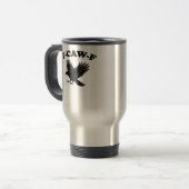 F-Caw-F creatieve stijl Reisbeker (Voorkant links)
