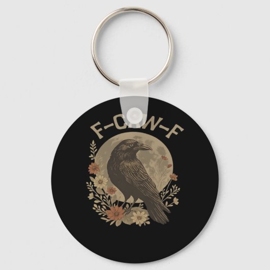 F-Caw-F Creatieve Stijl Sleutelhanger (Voorkant)