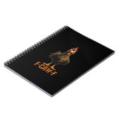 F-Caw-F Creatieve Vrijetijdskleding Notitieboek (Linkerzijde)