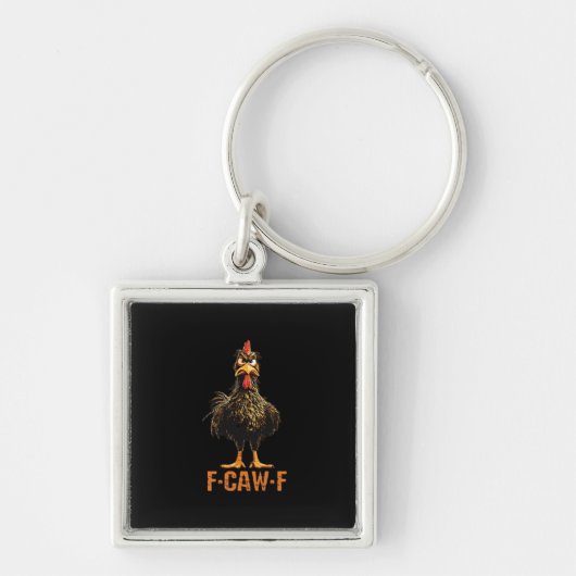 F-Caw-F Creatieve Vrijetijdskleding Sleutelhanger (Voorkant)