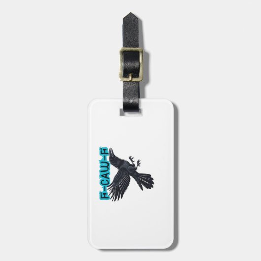 F Caw F Creative Casual Style Bagagelabel (Voorkant verticaal)