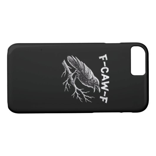 F-Caw-F Creative Style Case-Mate iPhone Case (Achterkant (Horizontaal))