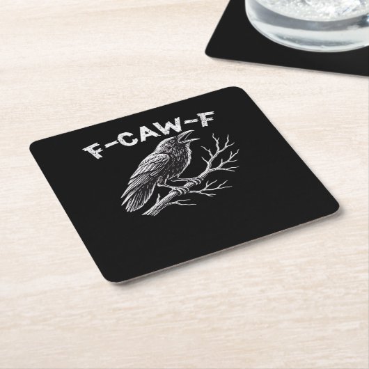 F-Caw-F Creative Style Kartonnen Onderzetters (Schuin)