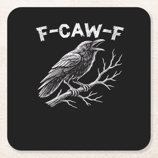 F-Caw-F Creative Style Kartonnen Onderzetters (Voorkant)