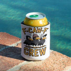 F-CAW-F Crew Grappige bijpassende neven outfit Blikjeskoeler