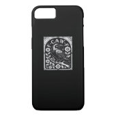 F-Caw-F Crow Aesthetic Casual Case-Mate iPhone Case (Achterkant)