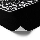 F-Caw-F Crow Aesthetic Casual Poster (Hoek)