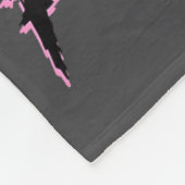 F Caw F Crow Anti Valentine's Day Dark Gothic Brok Fleece Deken (Hoek)