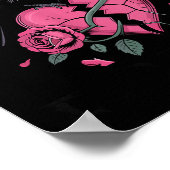 F Caw F Crow Anti Valentine's Day Dark Gothic Brok Poster (Hoek)