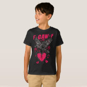F Caw F Crow Anti Valentine's Day Dark Gothic Brok T-shirt (Voorkant volledig)
