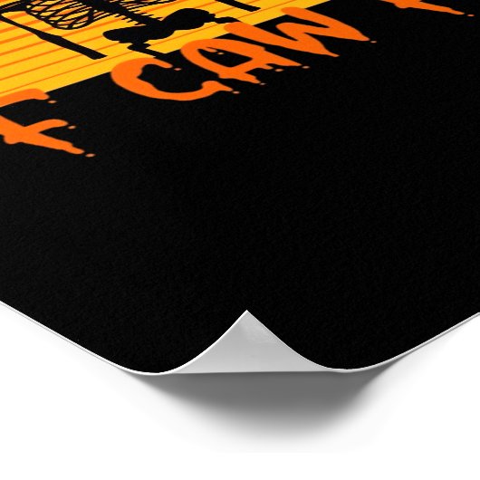 F-Caw-F Crow Classic Aesthetic Casual Poster (Hoek)