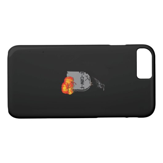 F-Caw-F Crow Classic Retro Cool Case-Mate iPhone Case (Achterkant (Horizontaal))