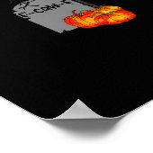 F-Caw-F Crow Classic Retro Cool Poster (Hoek)