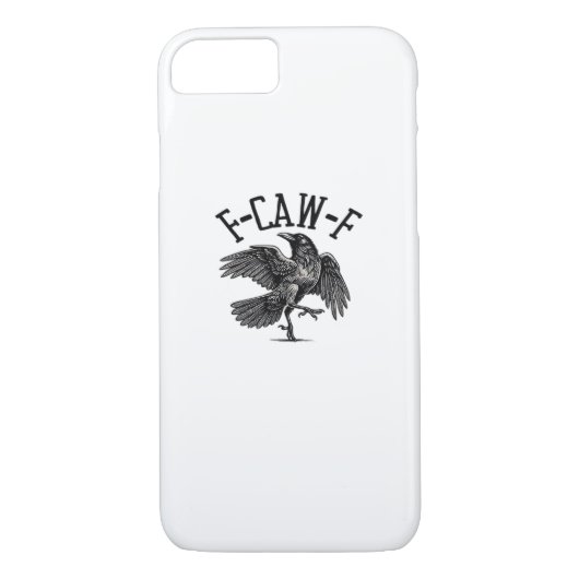 F Caw F Crow Creative Casual Case-Mate iPhone Case (Achterkant)