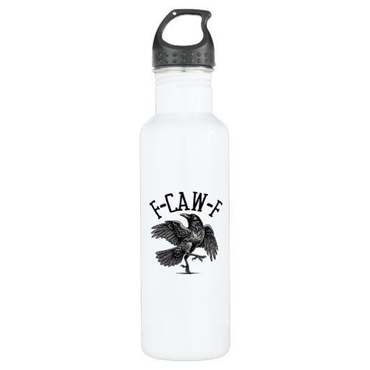 F Caw F Crow Creative Casual Waterfles (Voorkant)