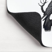 F Caw F Crow, F-Caw-F Funny Bird Saying Meme Muismat (Hoek)