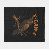 F-Caw-F Crow Funny Crow Lover Humor Bird Classic Fleece Deken (Voorkant (Horizontaal))