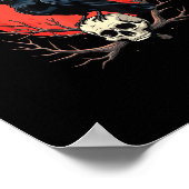 F-Caw-F Crow Funny Gothic Raven Humor Style Poster (Hoek)