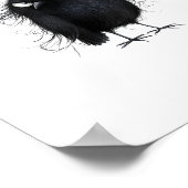 F-Caw-F Crow Funny Raven Bird Lovers Creative Styl Poster (Hoek)