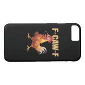 F-Caw-F Crow Gothic Funny Humor Case-Mate iPhone Case (Achterkant (Horizontaal))