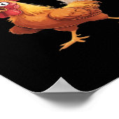 F-Caw-F Crow Gothic Funny Humor Poster (Hoek)