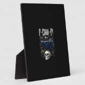 F-Caw-F Crow Graphic Creative Casual Fotoplaat (Zijkant)