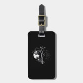 F-Caw-F Crow Halloween Witch F-Caw-F Bagagelabel (Voorkant verticaal)