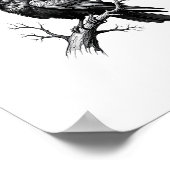F Caw F Crow Lover Raven Meme Classic Style Poster (Hoek)