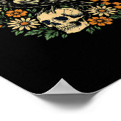 F-Caw-F Crow Pun Funny Bird Cawing Grunge Hallowee Poster (Hoek)