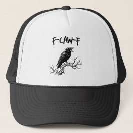 F-CAW-F Crow Raven Pun Trucker Pet
