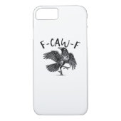 F Caw F Crow Retro Classic Style Case-Mate iPhone Case (Achterkant)
