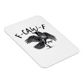 F Caw F Crow Retro Classic Style Magneet (Rechterzijde)