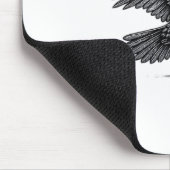 F Caw F Crow Retro Classic Style Muismat (Hoek)