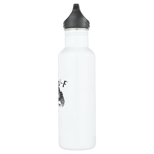 F Caw F Crow Retro Classic Style Waterfles (Rechts)